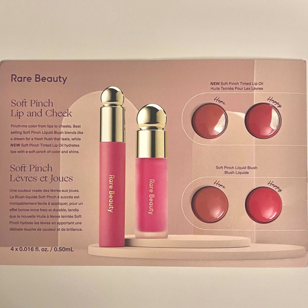 Rare Beauty Soft Pinch Lip Oil & Liquid Cheek
Blush